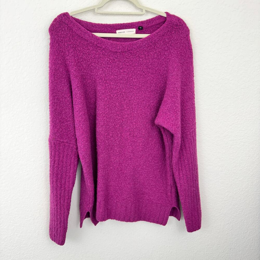 Anthro Sleeping On Snow Womens Lavina Sweater Size M Alpaca Wool Blend Winter